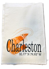 Charleston and Christmas themed hand towels